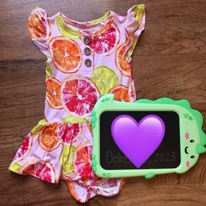 SOLD: Posh Peanut Citrine Twirl 12/18m